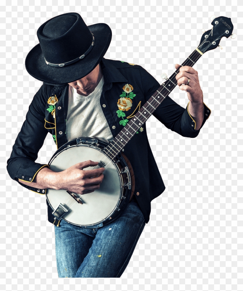 Musician Playing Banjo Transparent Png - Musician Playing Banjo Transparent Png #1515035