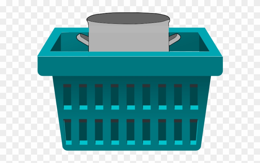 This Free Clip Arts Design Of Pot In Basket - This Free Clip Arts Design Of Pot In Basket #1515610