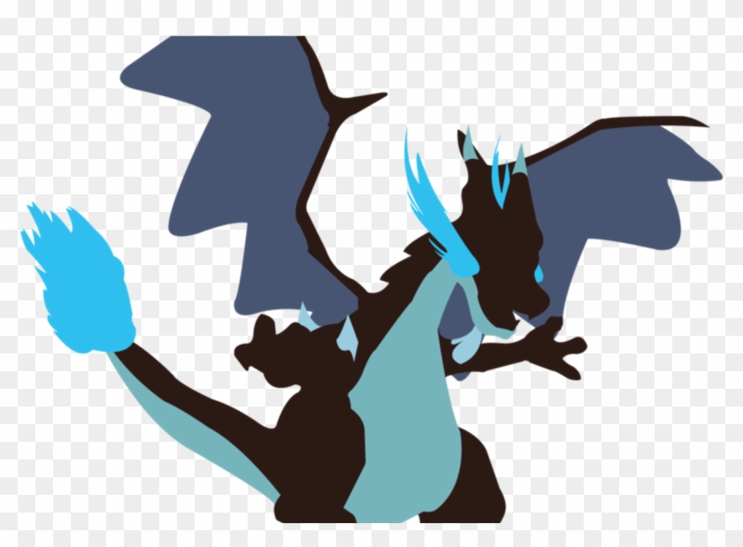 Charizard Silhouette At Getdrawingscom Free For Personal - Charizard Silhouette At Getdrawingscom Free For Personal #1515643