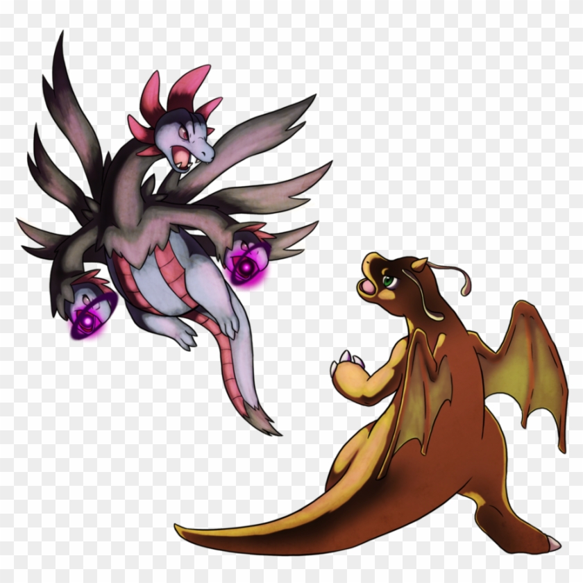 Clipart Free Stock Hydreigon Vs By Chibi Pika On Deviantart - Clipart Free Stock Hydreigon Vs By Chibi Pika On Deviantart #1515676