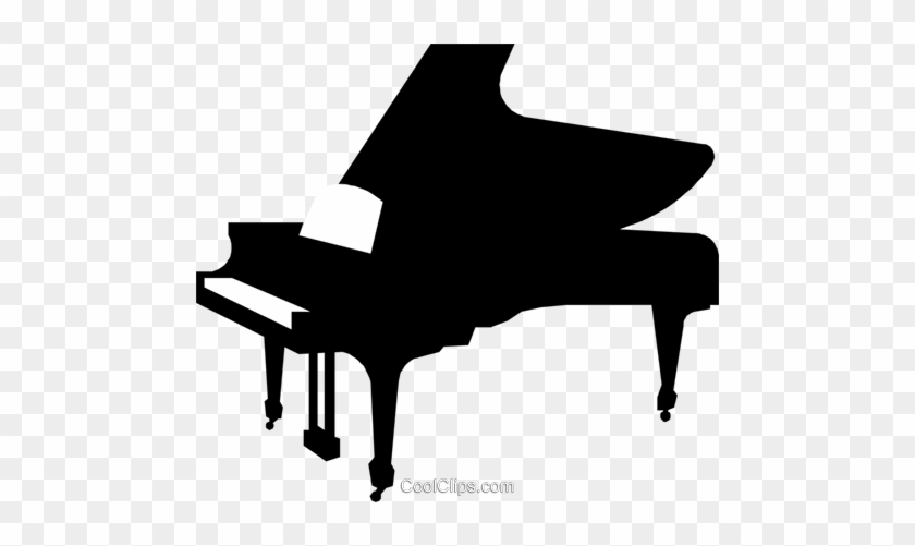 Grand Pianos Royalty Free Vector Clip Art Illustration - Grand Pianos Royalty Free Vector Clip Art Illustration #1516325