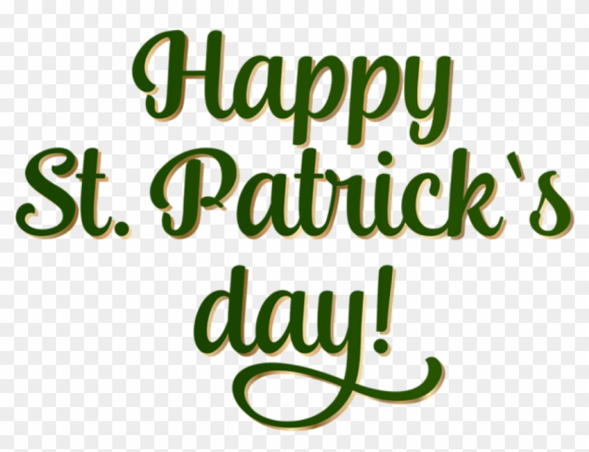 Download Happy Saint Patrick's Day Png Images Background - Download Happy Saint Patrick's Day Png Images Background #1516424