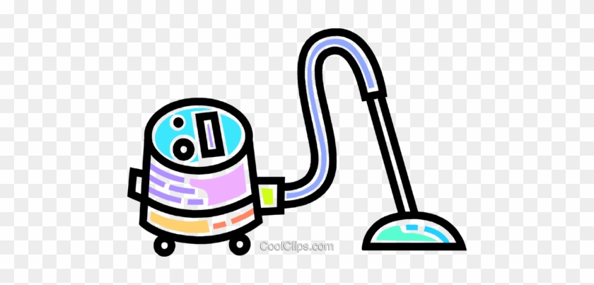 Vacuum Cleaner Royalty Free Vector Clip Art Illustration - Vacuum Cleaner Royalty Free Vector Clip Art Illustration #1517134