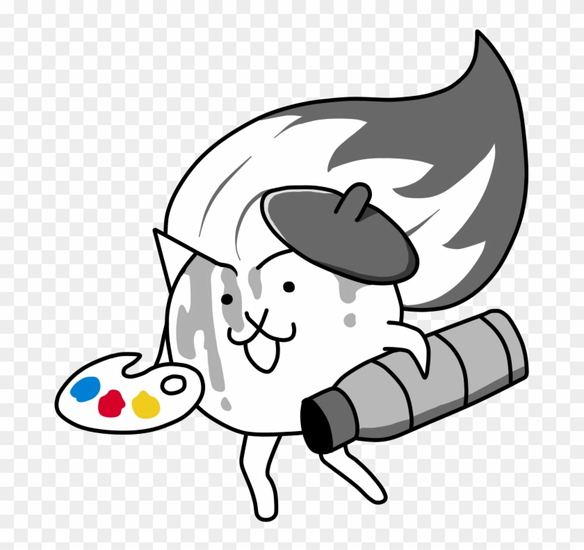 Artist Cat-the Battle Cats By Aauroz On Deviantart - Artist Cat-the Battle Cats By Aauroz On Deviantart #1517480