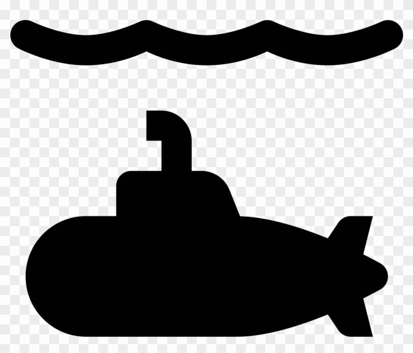 Submarine Silhouette At Getdrawings - Submarine Silhouette At Getdrawings #1517496