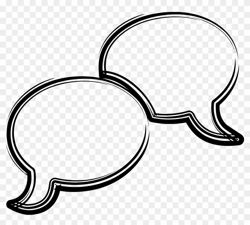 Speech Bubble Clipart Sketch - Speech Bubble Clipart Sketch #1517540