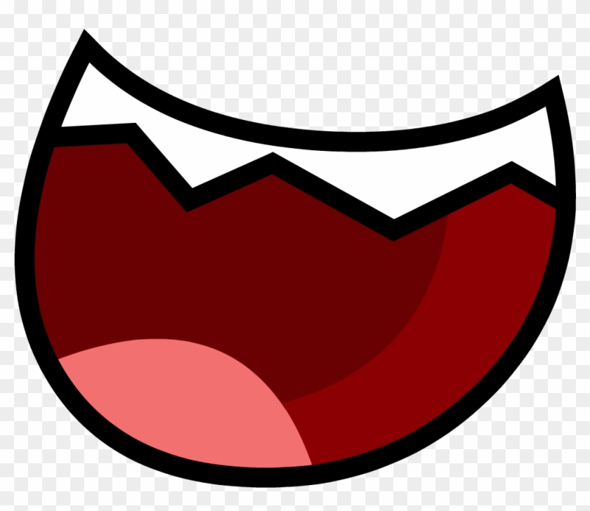 Transparent Angry Bfdi Mouth - Transparent Angry Bfdi Mouth #1518024