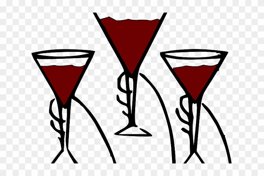 Wine Clipart Alcoholic Beverage - Wine Clipart Alcoholic Beverage #1518204