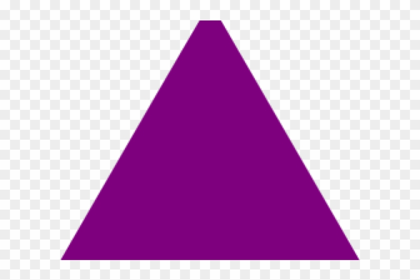 Triangle Clipart Purple Triangle - Triangle Clipart Purple Triangle #1518214