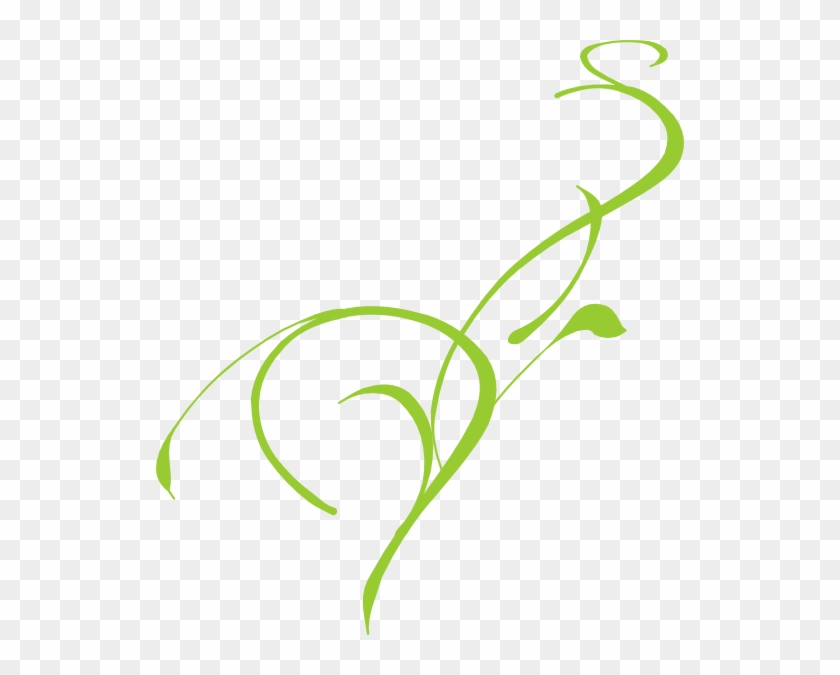 Green Floral Cliparts - Green Floral Cliparts #1519099