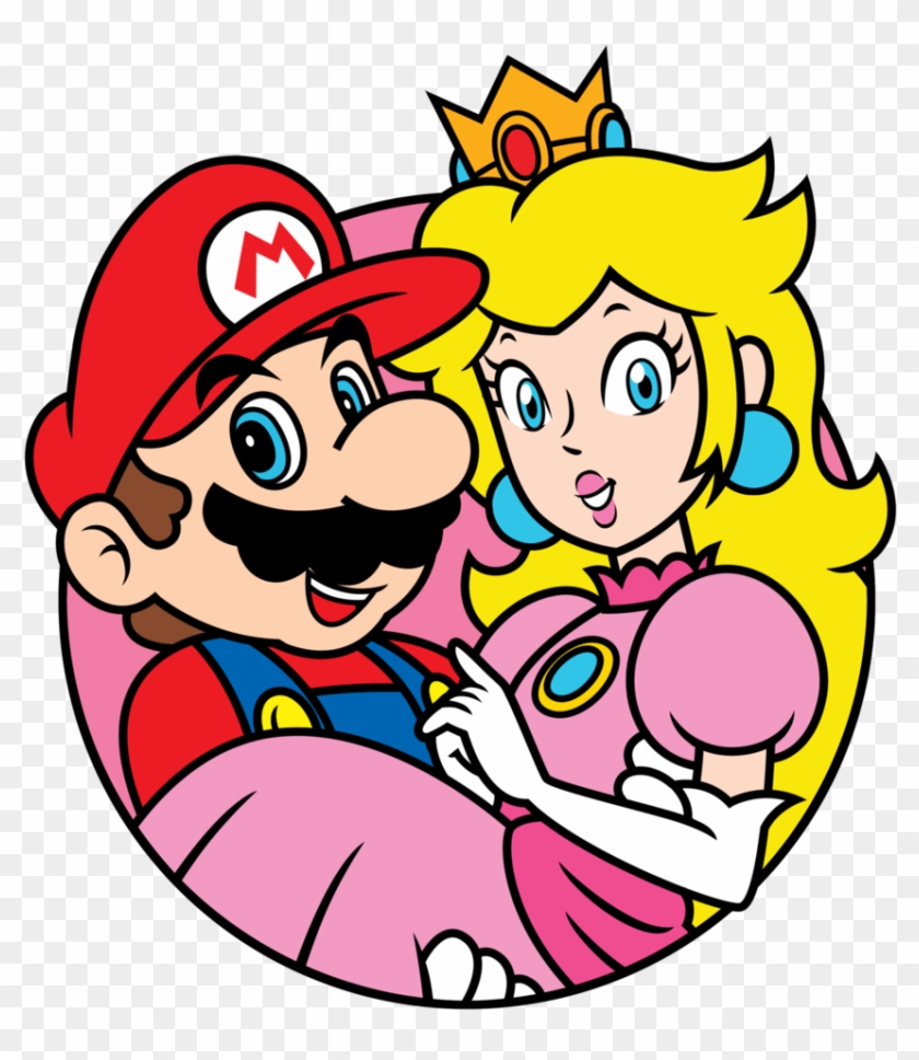 Mario And Peach Icon By Lyndonpatrick On Deviantart - Mario And Peach Icon By Lyndonpatrick On Deviantart #1519616