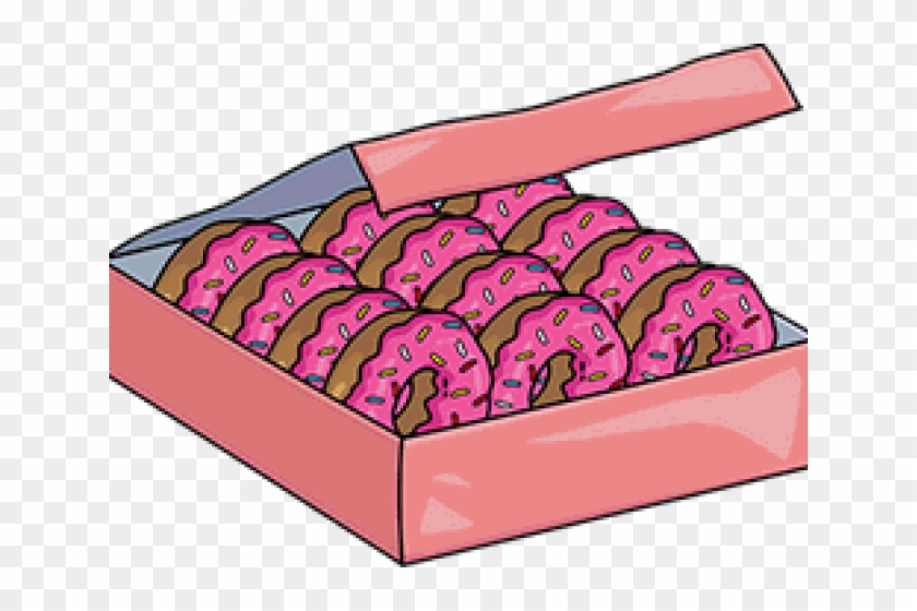 The Simpsons Clipart Pink Donut - The Simpsons Clipart Pink Donut #1519989