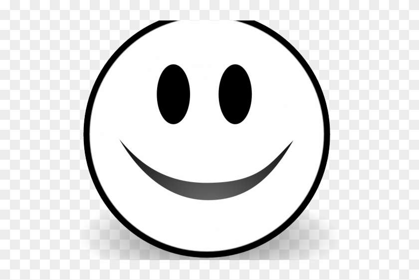 Smiley Clipart Black And White - Smiley Clipart Black And White #1520254