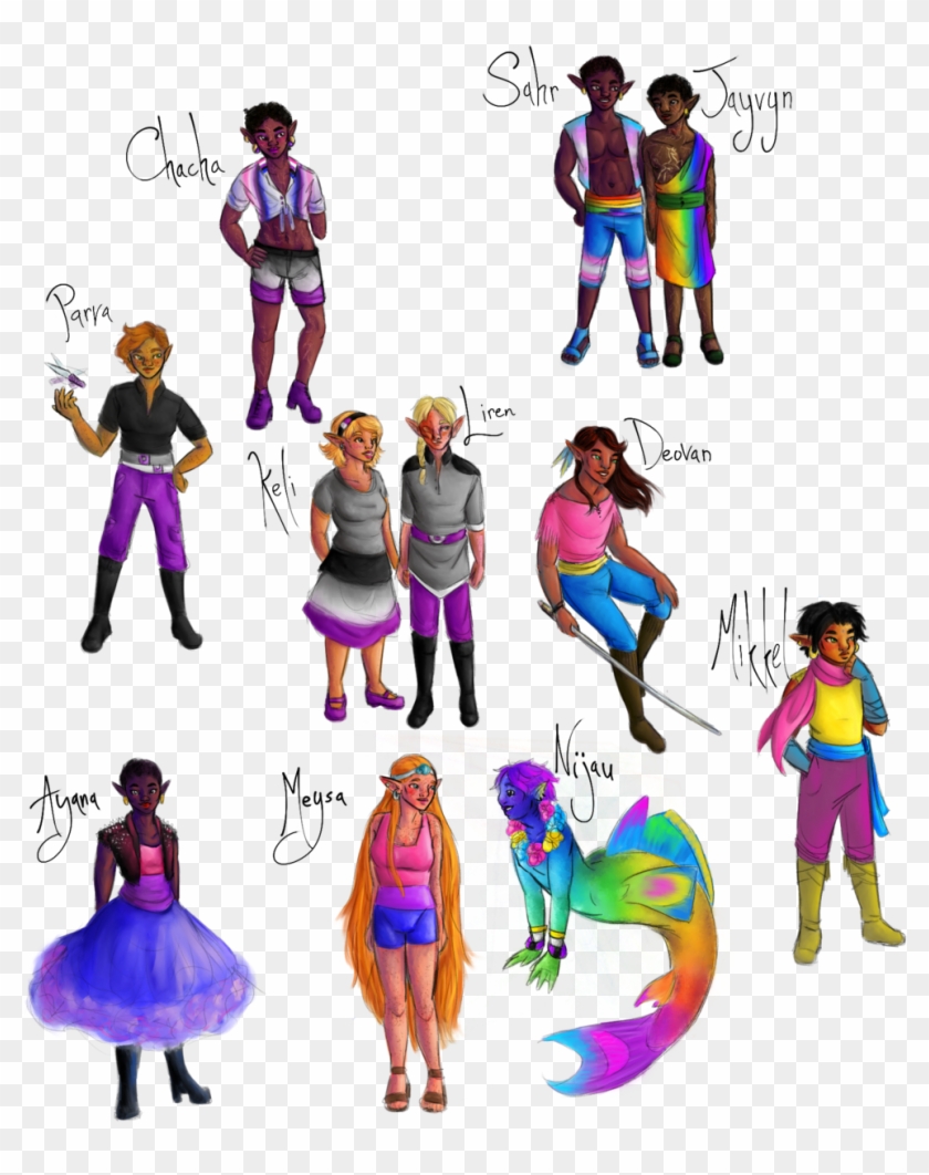Svg Stock Pride Drawing Couple - Svg Stock Pride Drawing Couple #1520652
