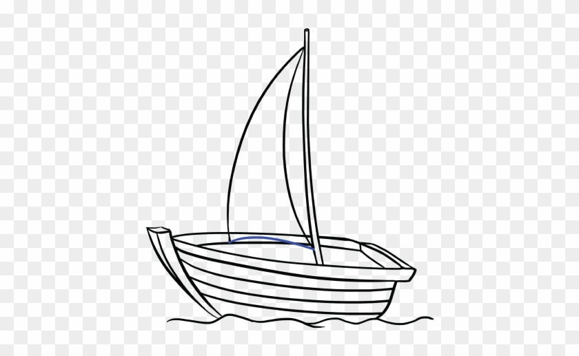 How To Draw A Boat In A Few Easy Steps Easy Drawing - How To Draw A Boat In A Few Easy Steps Easy Drawing #1521192