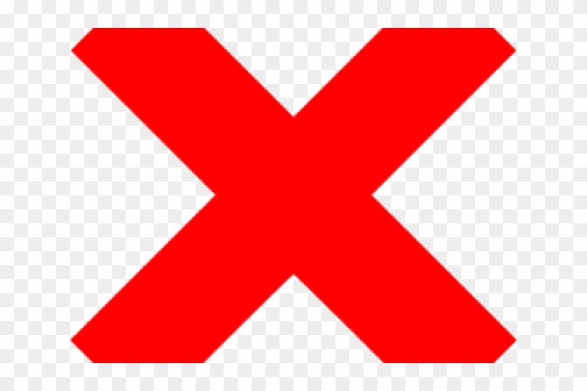 Red Cross Mark Clipart Wrong Answer - Red Cross Mark Clipart Wrong Answer #1522155