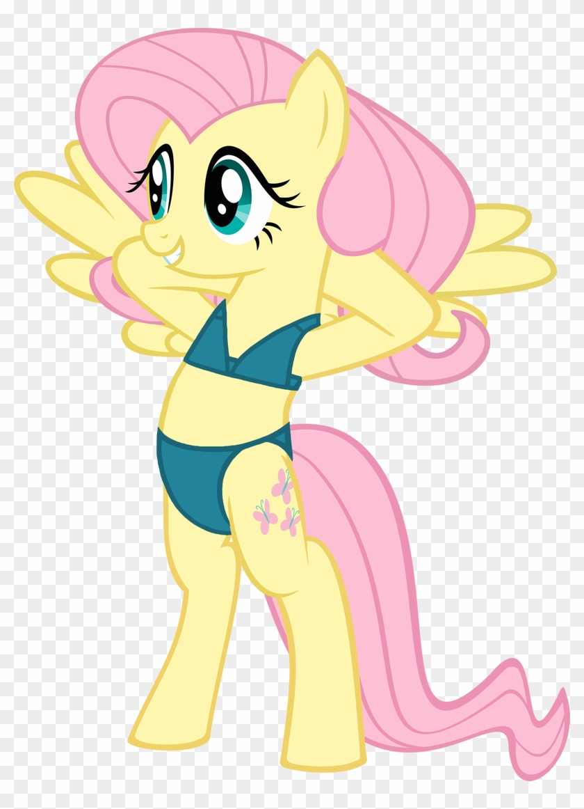 Fluttershy's Bikini By Ninjashadow X Fluttershy's Bikini - Fluttershy's Bikini By Ninjashadow X Fluttershy's Bikini #1523275