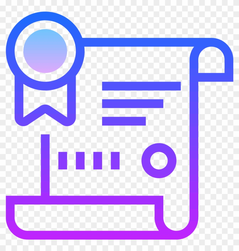 Certificate Icon Free Download Png And The - Certificate Icon Free Download Png And The #1523480