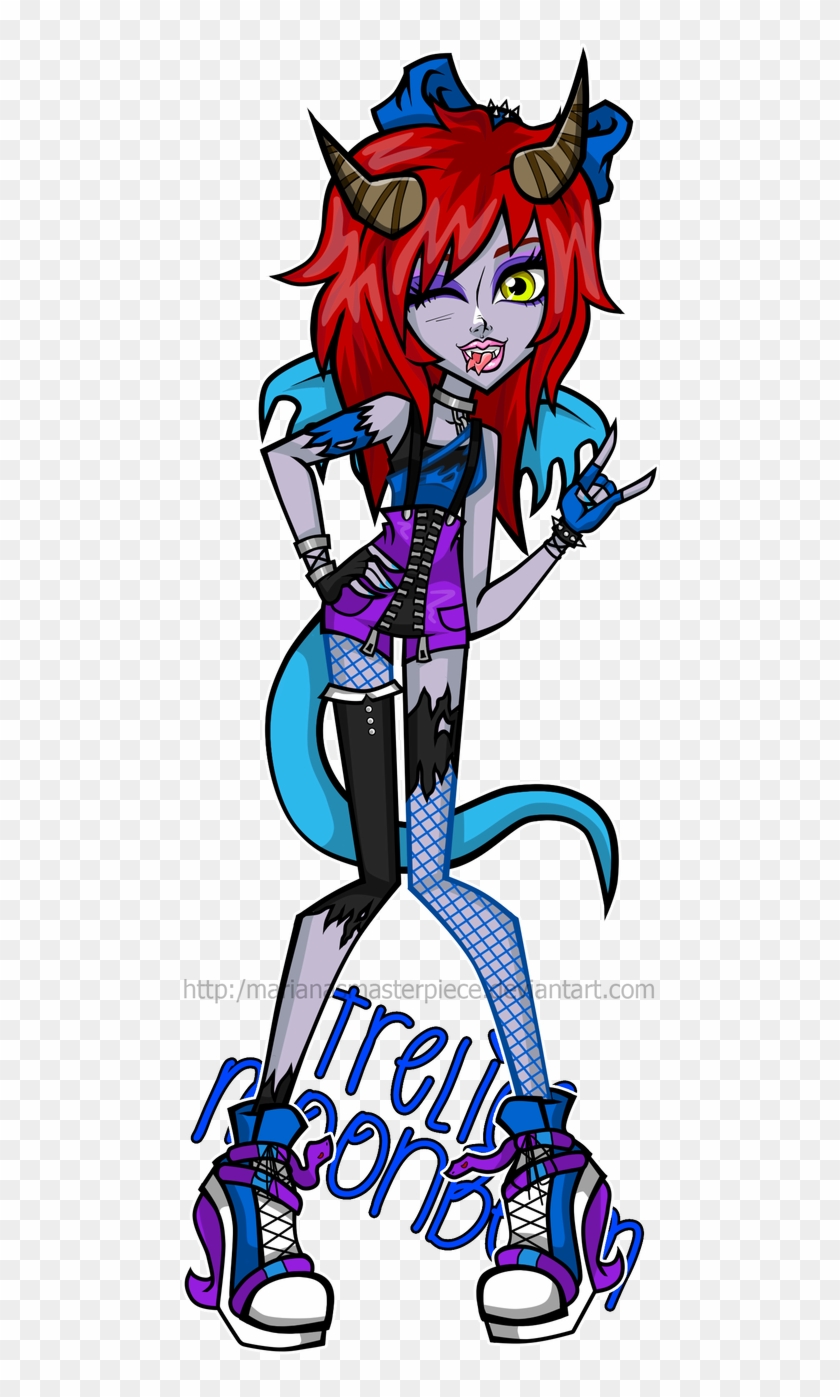 Trelice Monster High Style By Marianasmasterpiece - Trelice Monster High Style By Marianasmasterpiece #1523685
