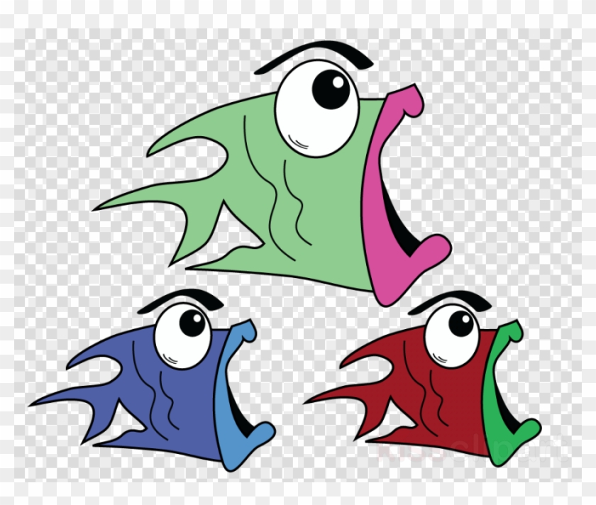Scared Fish Clipart Clip Art - Scared Fish Clipart Clip Art #1524133