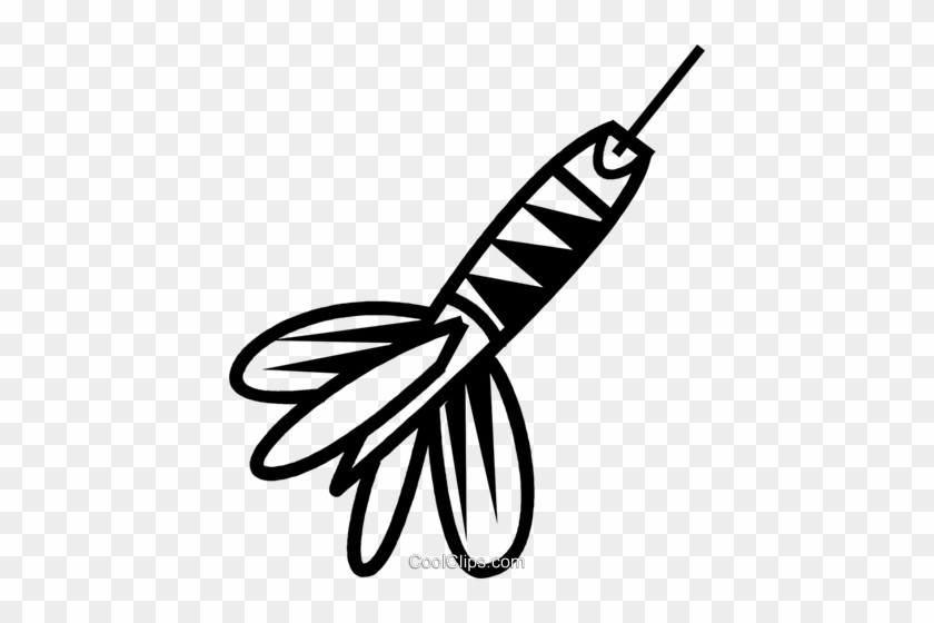 Darts Royalty Free Vector Clip Art Illustration - Darts Royalty Free Vector Clip Art Illustration #1524151