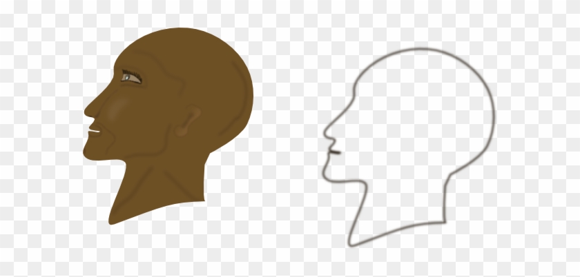 Male Profile Svg Clip Arts 600 X 322 Px - Male Profile Svg Clip Arts 600 X 322 Px #1524861