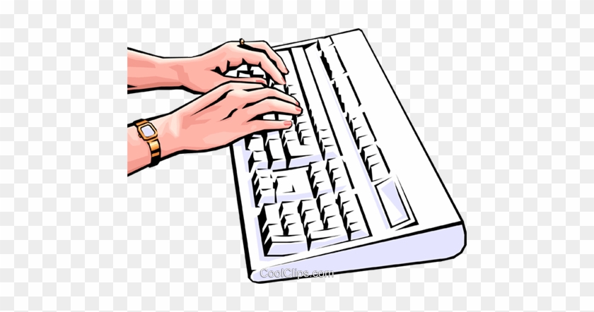 Typing Clipart - Typing Clipart #1525224
