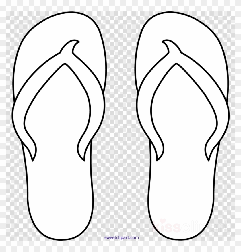 Download Flip Flops Coloring Pages Clipart Colouring - Download Flip Flops Coloring Pages Clipart Colouring #1526002