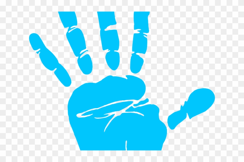 Right Clipart Handprint - Right Clipart Handprint #1526282
