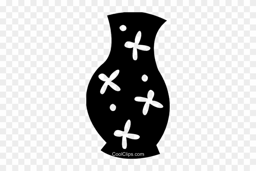 Flower Vase Royalty Free Vector Clip Art Ilration - Flower Vase Royalty Free Vector Clip Art Ilration #1526368