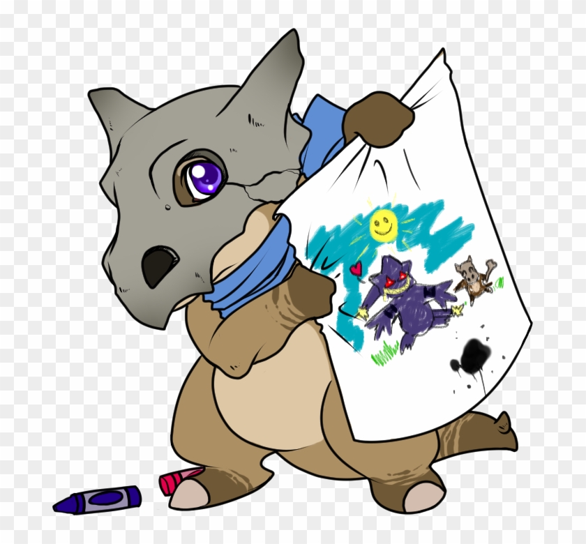 Cubone Drawing Sugar Skull - Cubone Drawing Sugar Skull #1526935