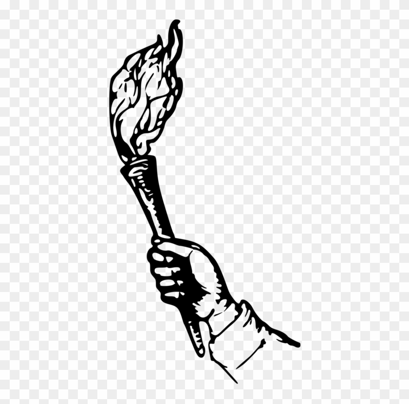 Light Torch Computer Icons Drawing Combustion - Light Torch Computer Icons Drawing Combustion #1527035