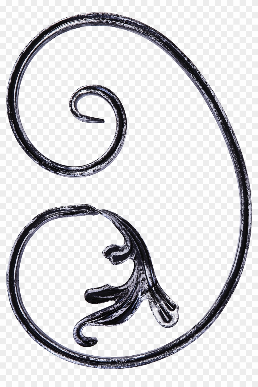 Scroll With Leaf - Scroll With Leaf #1527218