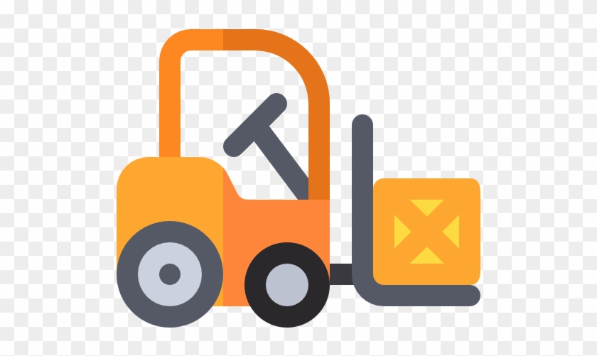 Forklift Free Icon - Forklift Free Icon #1527571