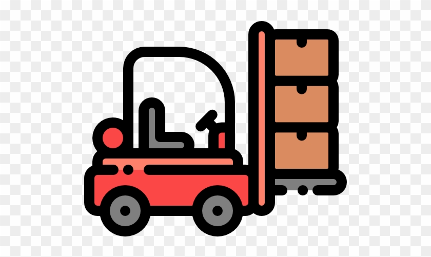 Forklift Free Icon - Forklift Free Icon #1527591