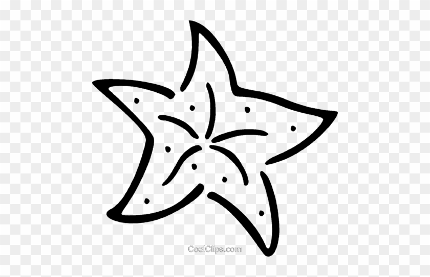 Starfish Royalty Free Vector Clip Art Illustration - Starfish Royalty Free Vector Clip Art Illustration #1528980