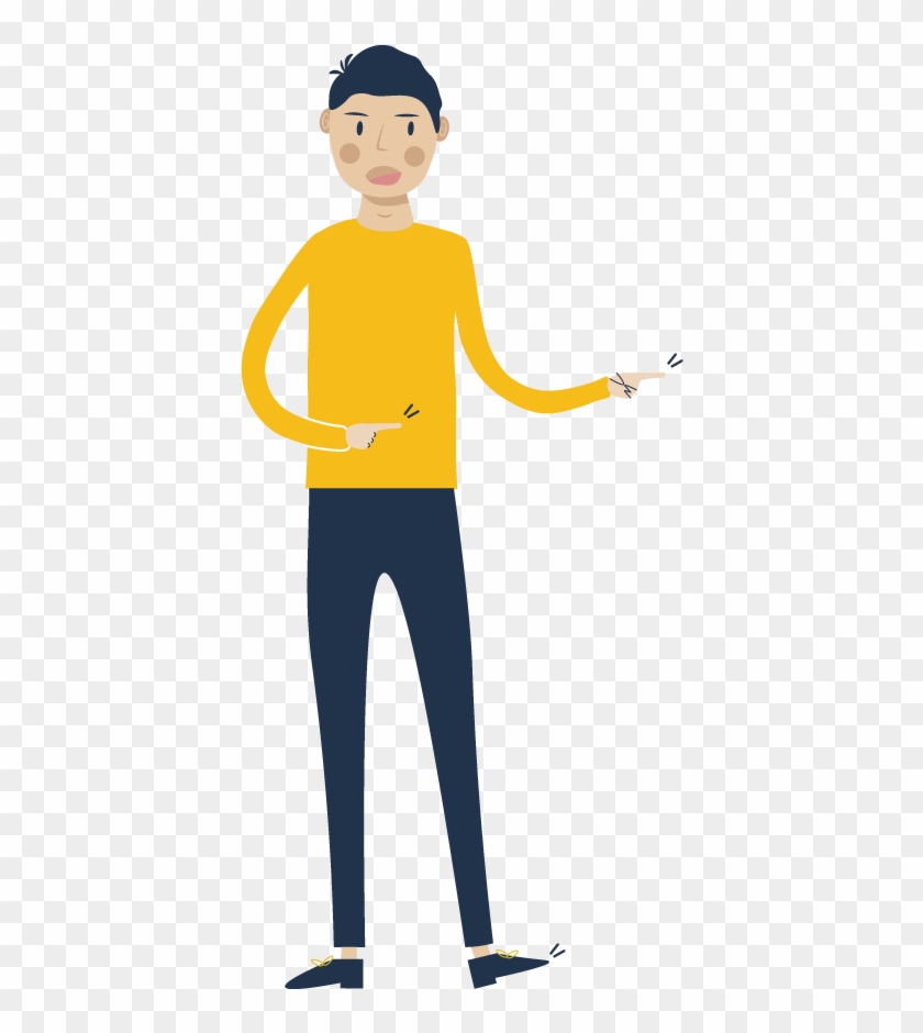 Illustrated Character Giving The Ol' Razzle Dazzle - Illustrated Character Giving The Ol' Razzle Dazzle #1530136