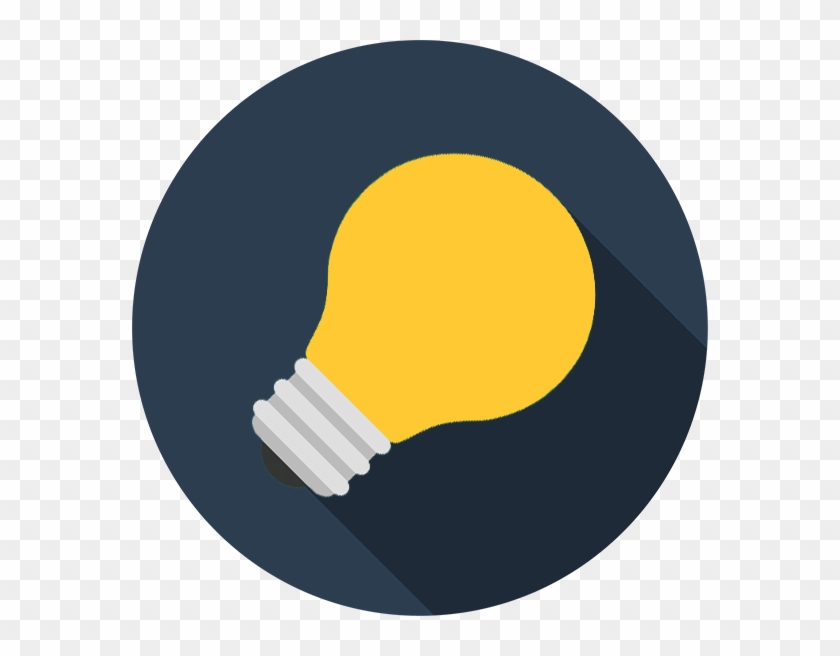 Light Bulb Logo Png - Circle #237393