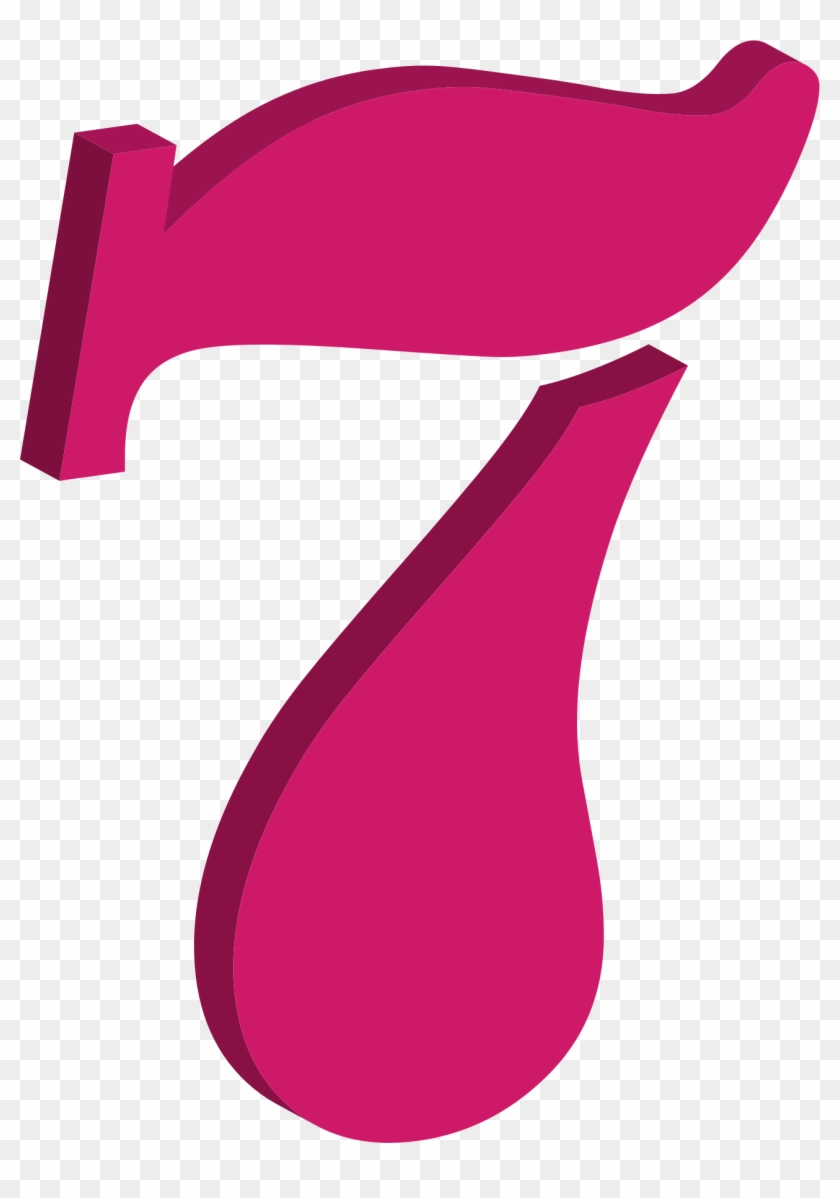 Seven Clipart - Number 7 Clipart Png #237397