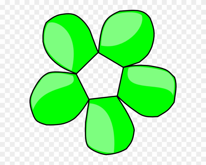 Green Flower - Clip Art #237800