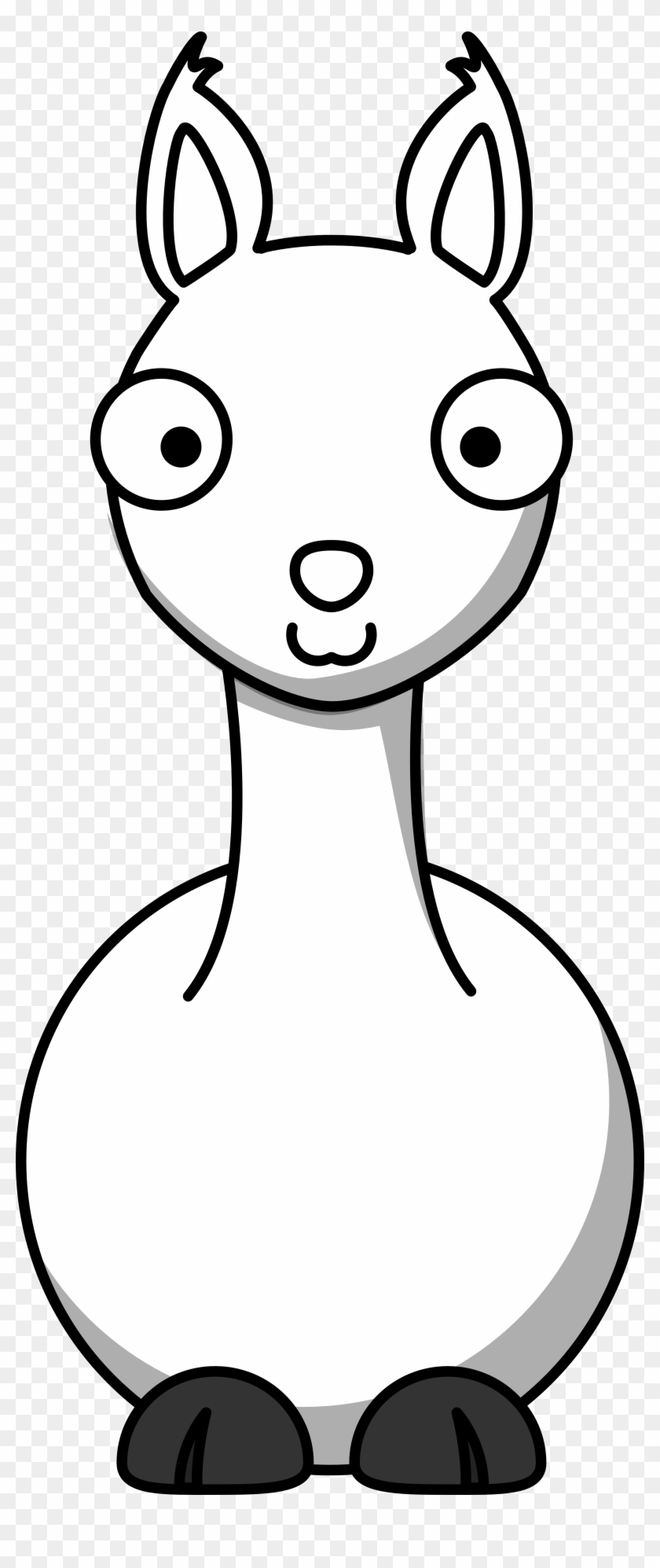 Spectacular Cartoon Llama Clip Art With Llama Coloring - Llama Llama And The Bully Goat Activities #238342