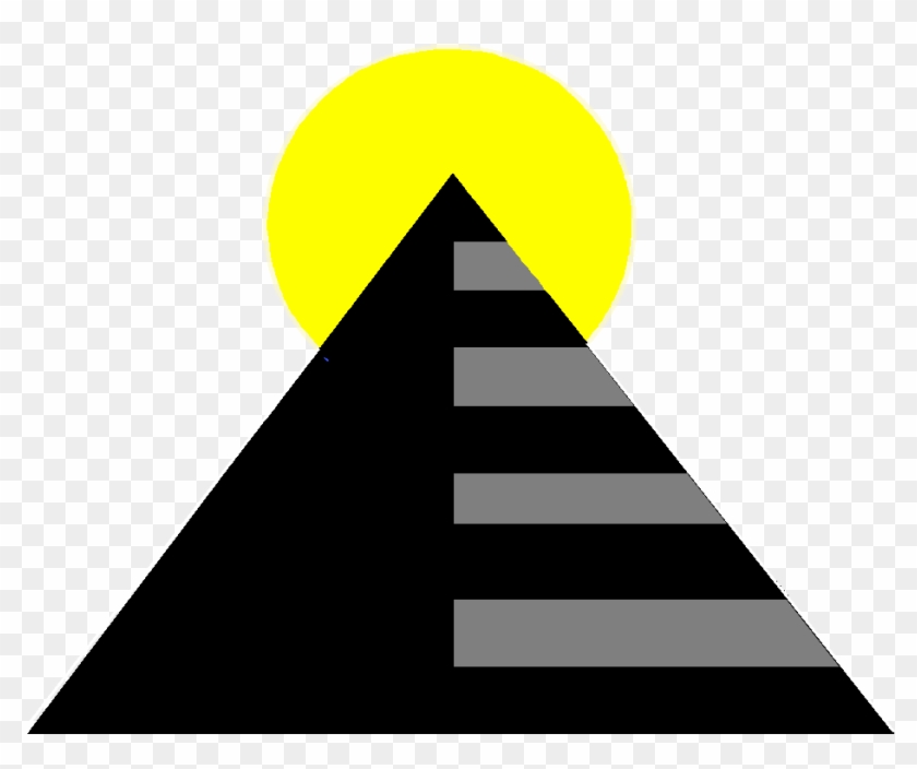 Illuminati Symbol Cliparts - Pyramid With Sun Symbol #239433