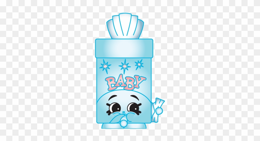 Baby Swipes - Shopkins Season 2 #2-132 Blue Baby Swipes (special #239943