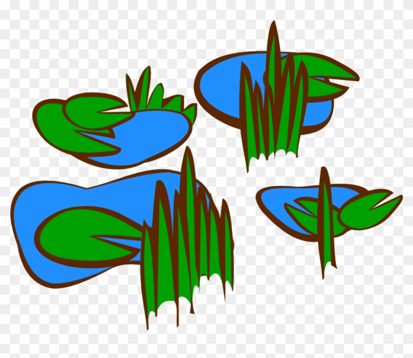 Rpg Map Symbols - Marsh Clip Art #240294