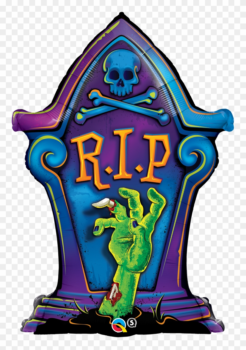 Qualatex Halloween 36 Inch Supershape Balloon - Rip #240798