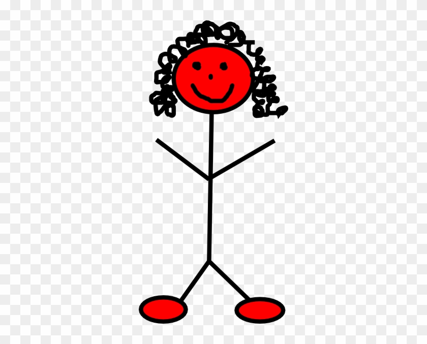 Stick Lady Clip Art - Stick Lady Clipart #240827