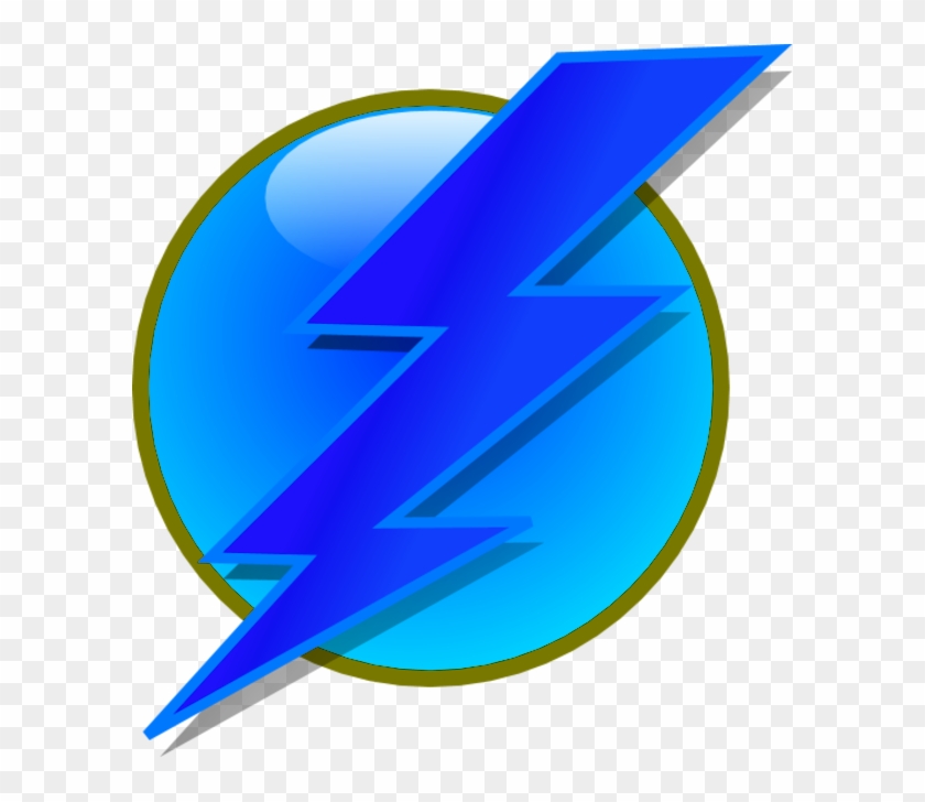 Electricity Clipart Thunder - Circle Thunder #240935