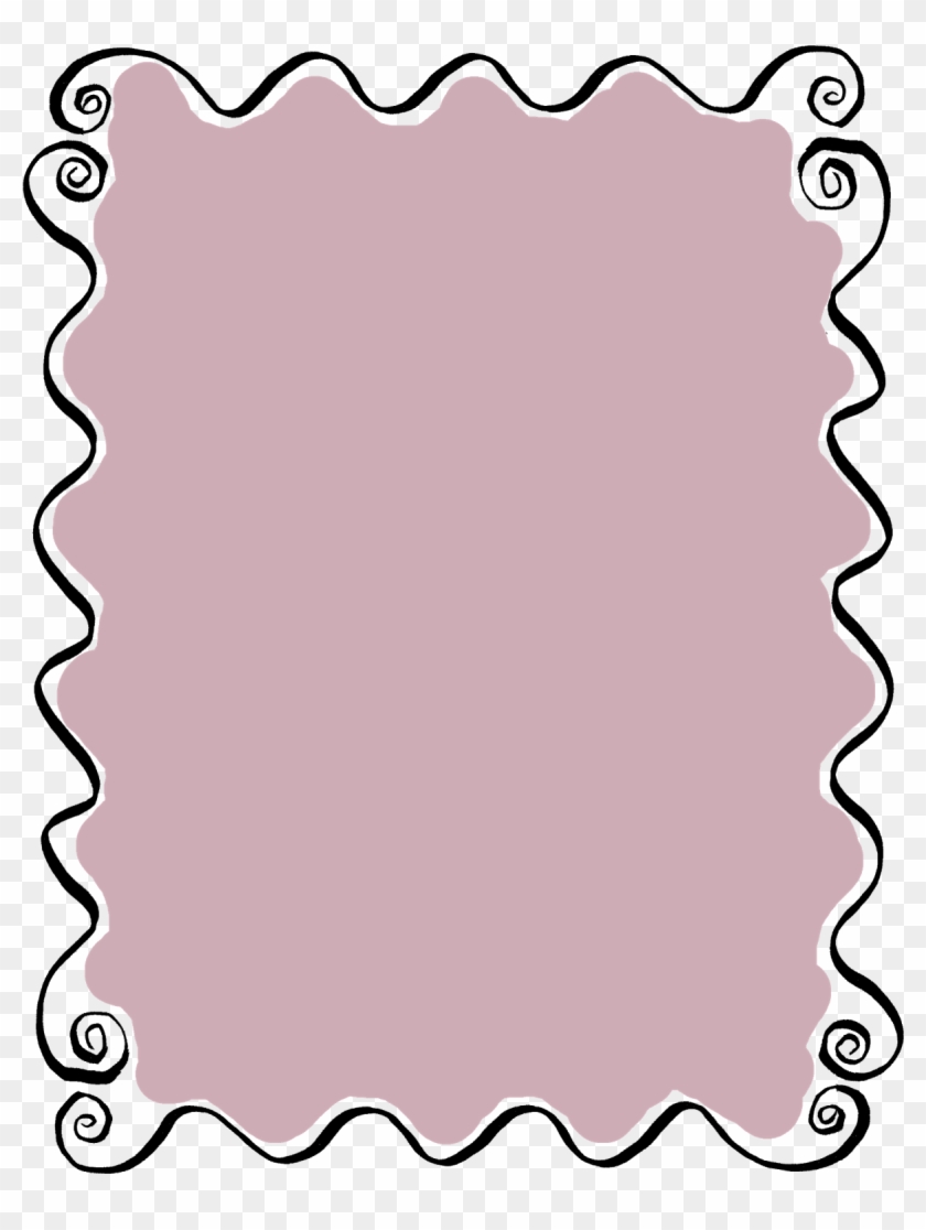 Digital Hand Drawn Frame Downloads - Frame Borders Clip Art #240981
