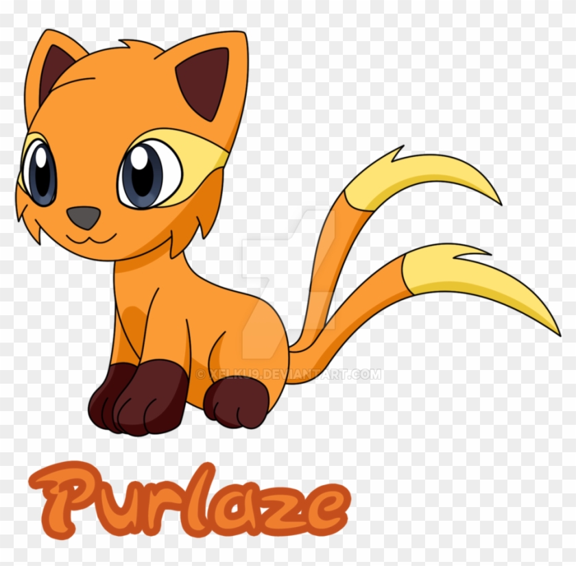 Fakemon - Fakemon Fire Starter Cat #241051