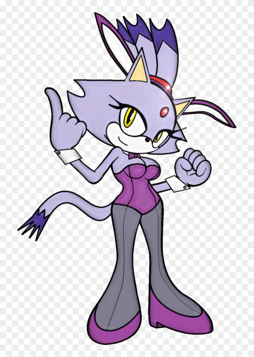 Playboy Blaze The Cat By Erichgrooms3 - Cartoon #241087